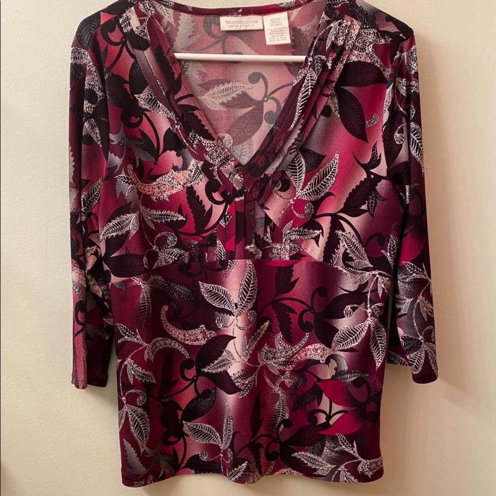 Women’s petite large top